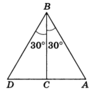  ABC — прямоугольный треугольник с прямым углом С и острым углом В, равным 30°